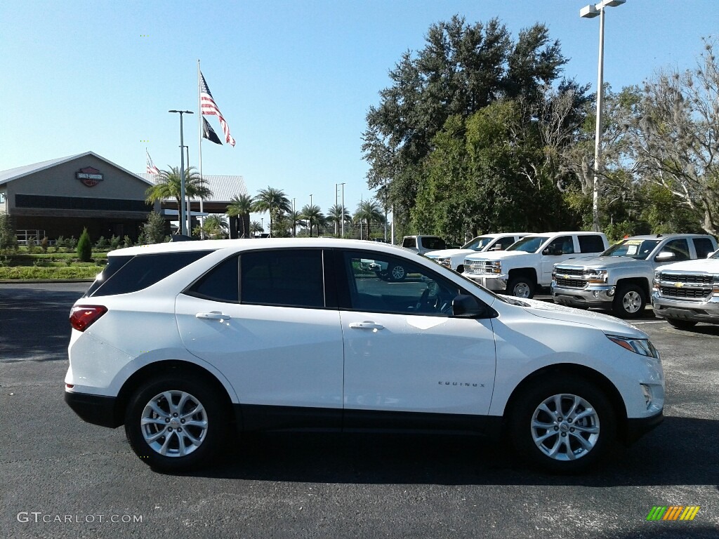 2019 Equinox LS - Summit White / Medium Ash Gray photo #6