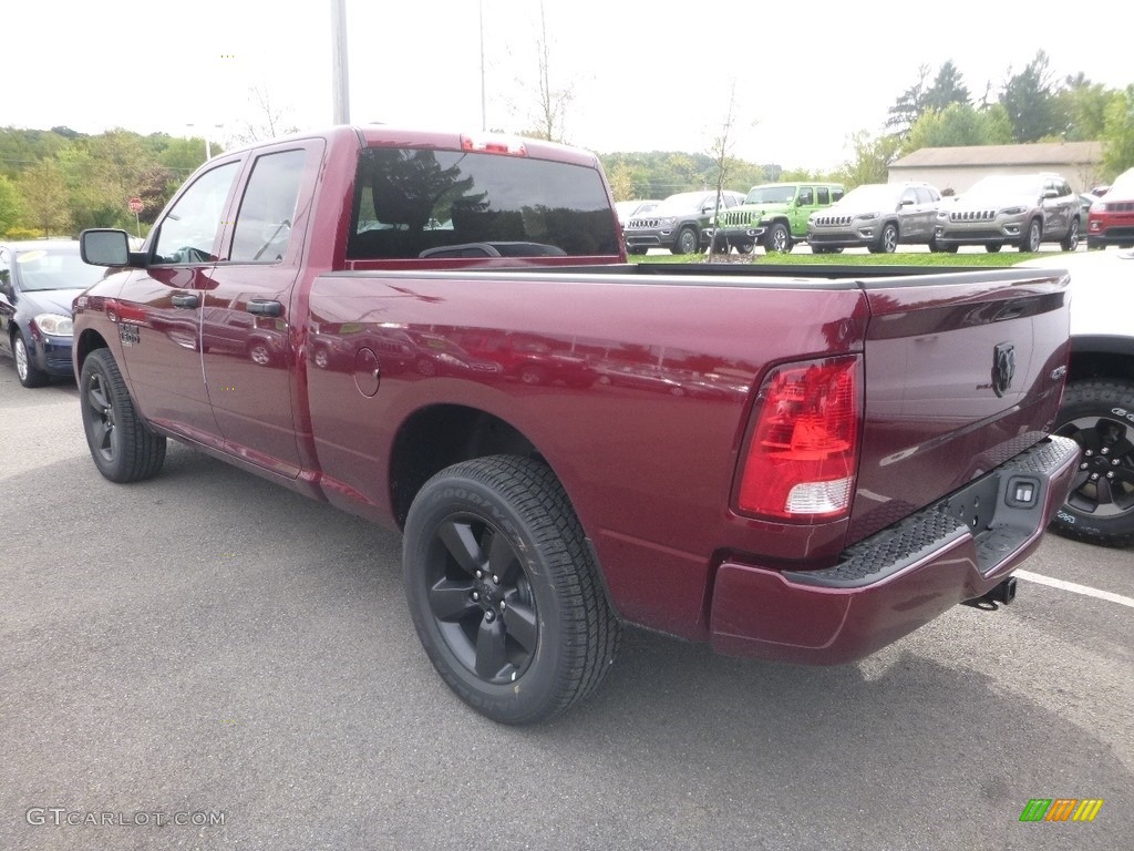 2019 1500 Classic Express Quad Cab 4x4 - Delmonico Red Pearl / Black/Diesel Gray photo #3