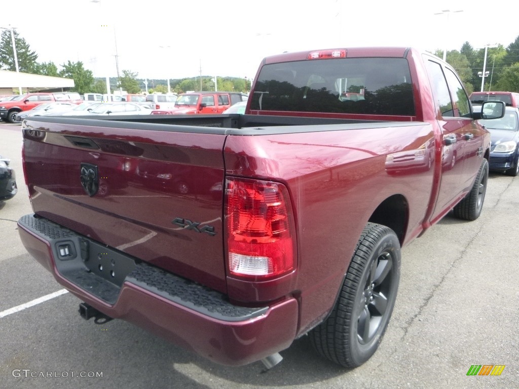 2019 1500 Classic Express Quad Cab 4x4 - Delmonico Red Pearl / Black/Diesel Gray photo #5