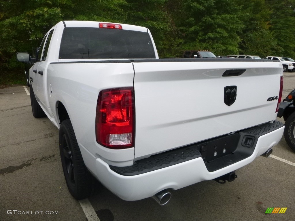 2019 1500 Classic Express Quad Cab 4x4 - Bright White / Black photo #3