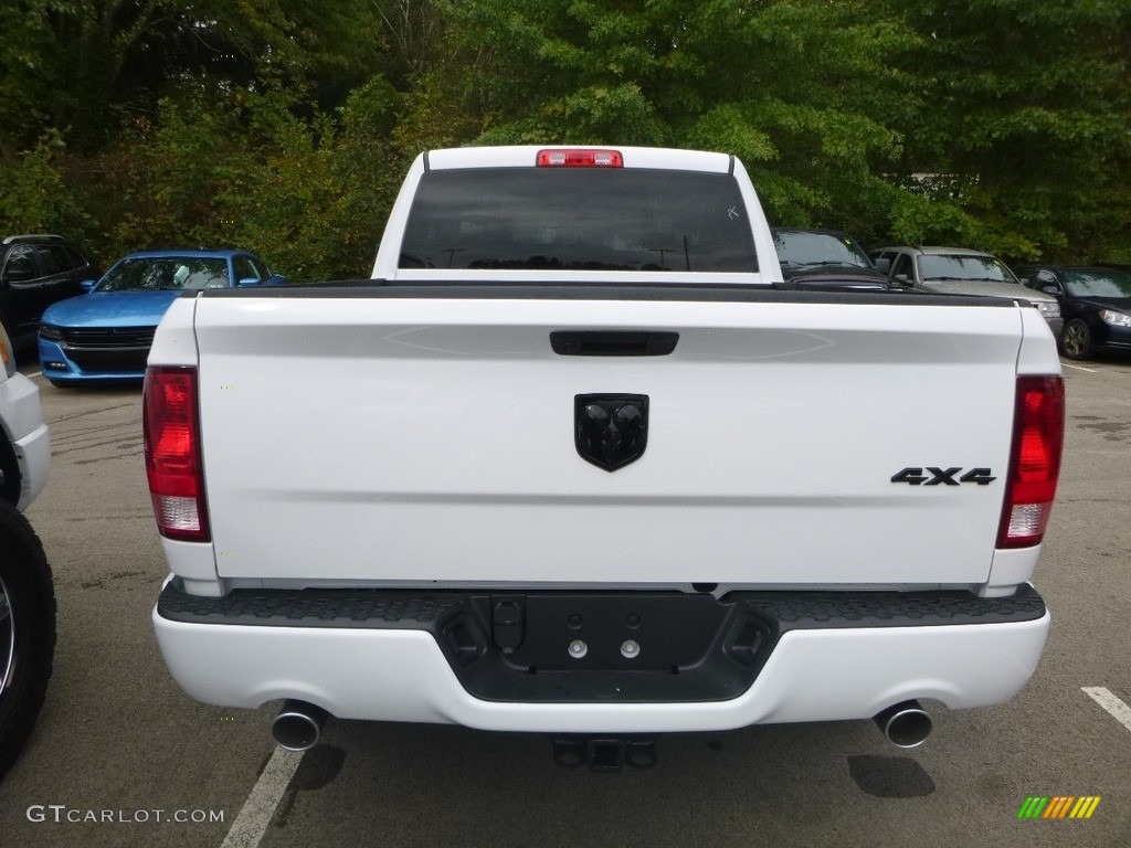 2019 1500 Classic Express Quad Cab 4x4 - Bright White / Black photo #4