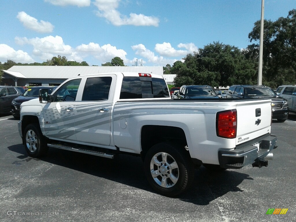 2019 Silverado 2500HD LTZ Crew Cab 4WD - Iridescent Pearl Tricoat / Jet Black photo #3