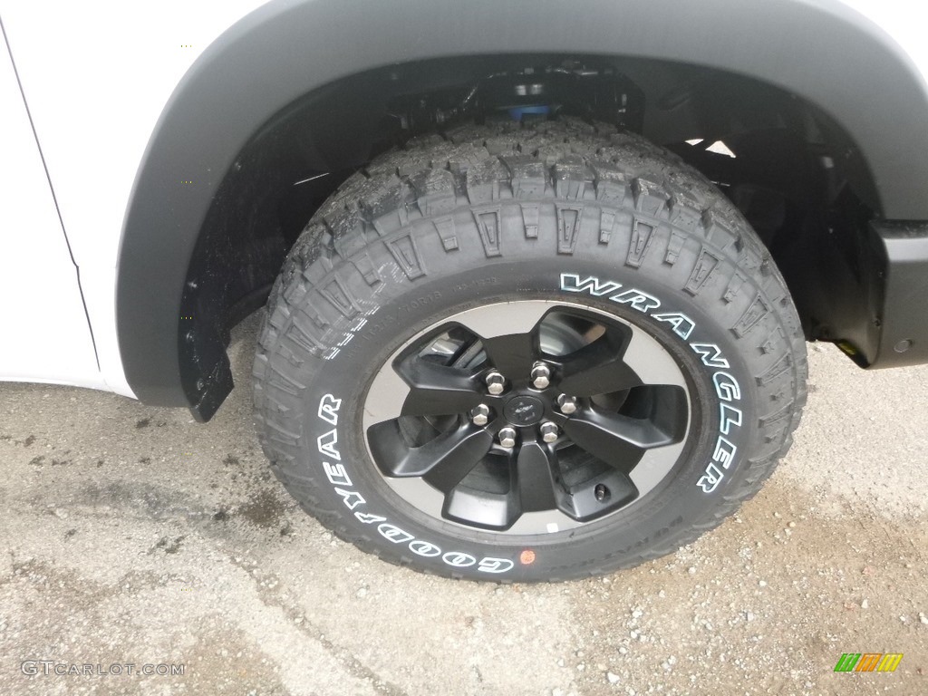 2019 1500 Rebel Crew Cab 4x4 - Bright White / Black/Red photo #9