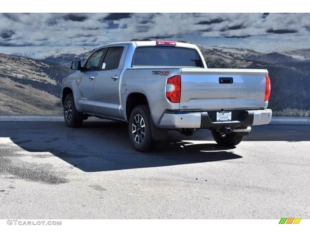 2019 Tundra Limited CrewMax 4x4 - Silver Sky Metallic / Graphite photo #3