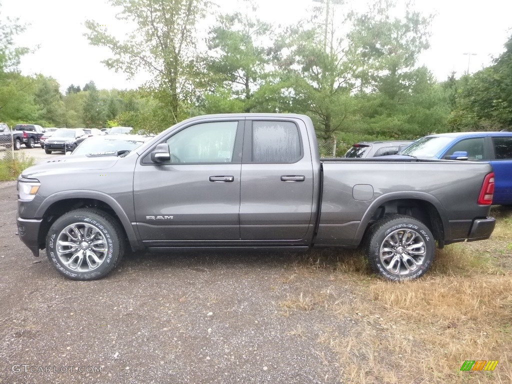 Granite Crystal Metallic 2019 Ram 1500 Laramie Crew Cab 4x4 Exterior Photo #129635678