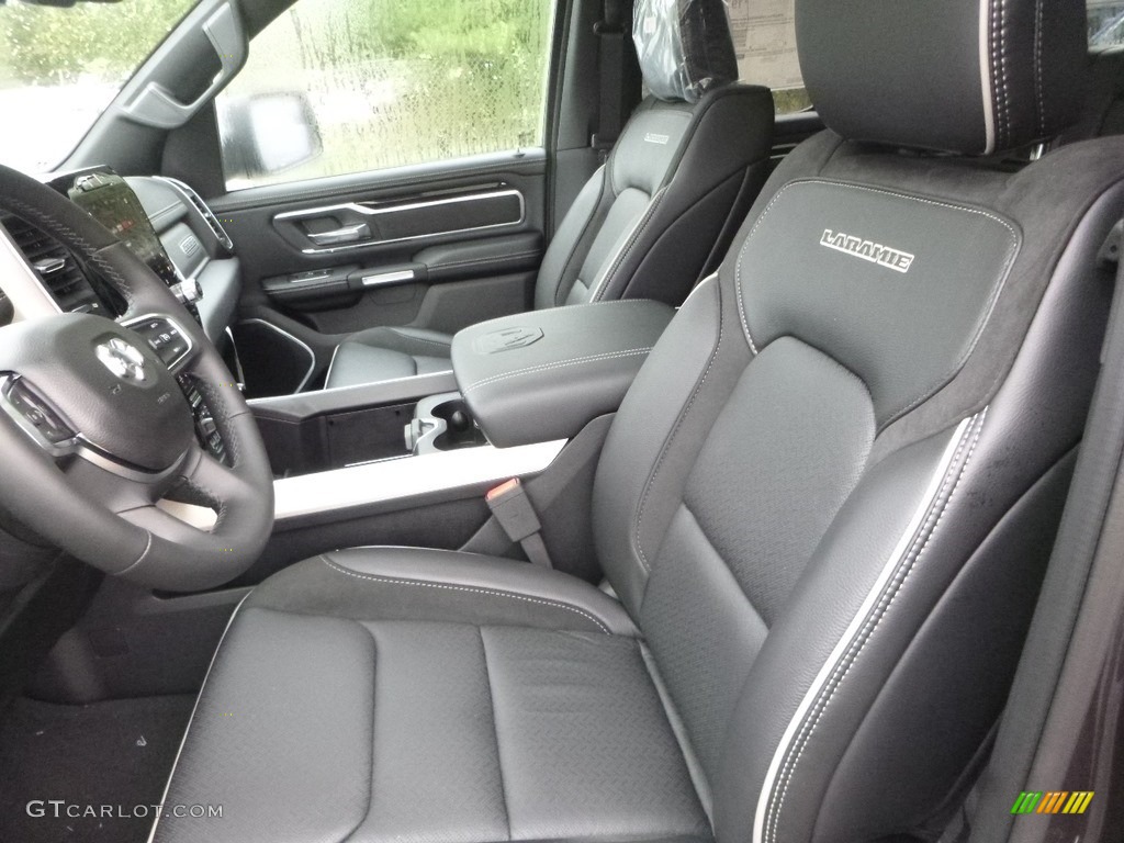 2019 Ram 1500 Laramie Crew Cab 4x4 Front Seat Photo #129635954