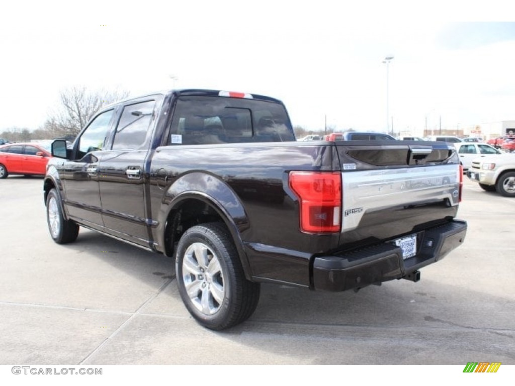 2018 F150 Platinum SuperCrew - Magma Red / Black photo #5