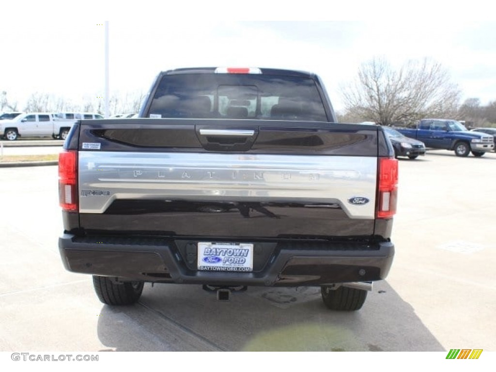 2018 F150 Platinum SuperCrew - Magma Red / Black photo #6
