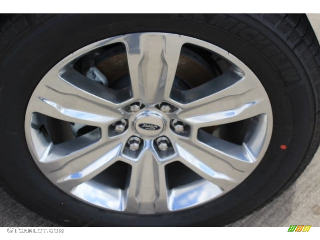 2018 F150 Platinum SuperCrew - Magma Red / Black photo #8