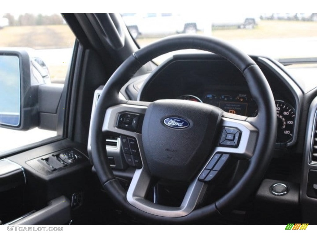 2018 F150 Platinum SuperCrew - Magma Red / Black photo #25