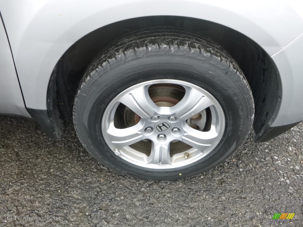 2015 Pilot EX 4WD - Alabaster Silver Metallic / Gray photo #2