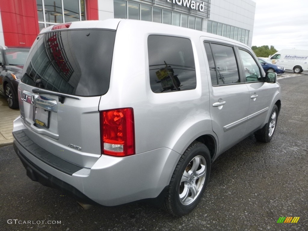 2015 Pilot EX 4WD - Alabaster Silver Metallic / Gray photo #4
