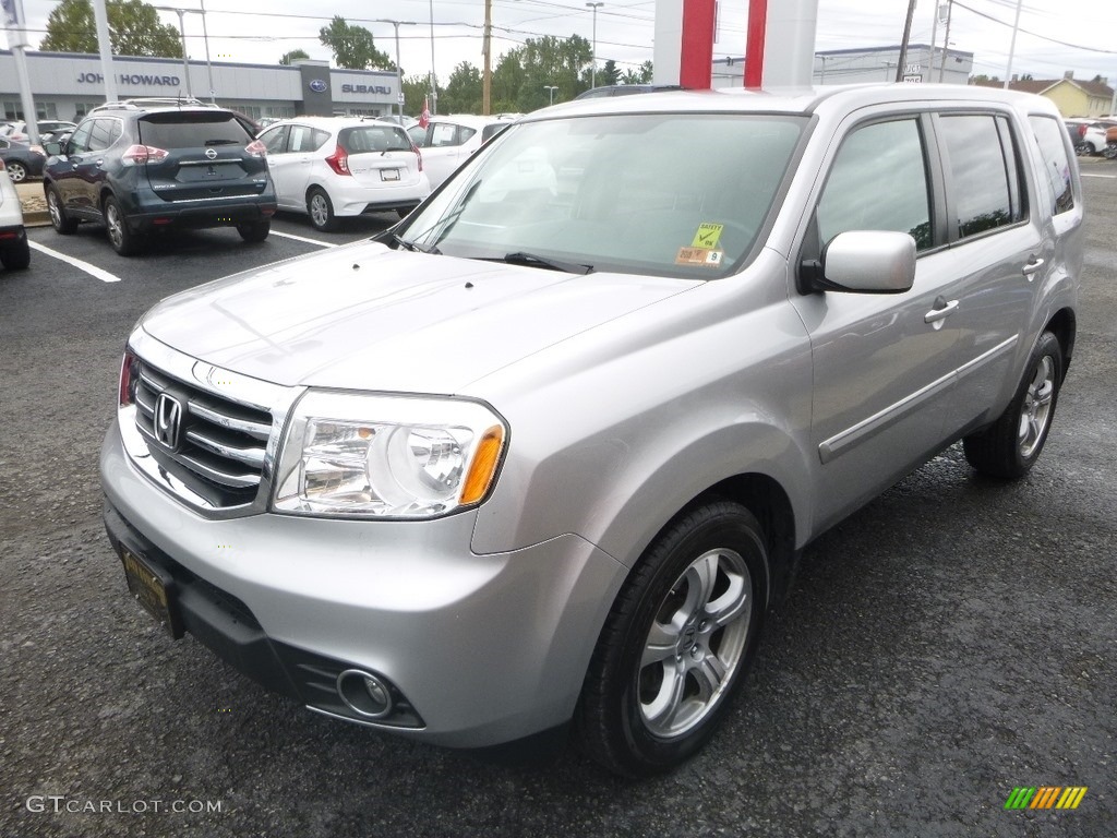 2015 Pilot EX 4WD - Alabaster Silver Metallic / Gray photo #8