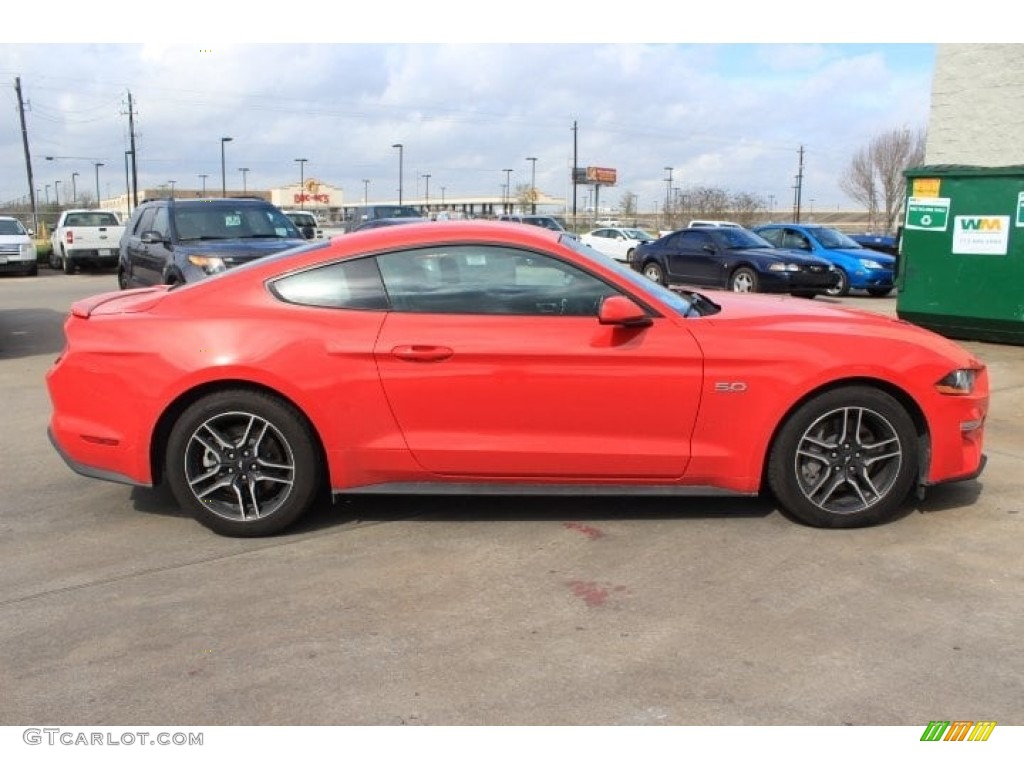 Race Red 2018 Ford Mustang GT Fastback Exterior Photo #129639272