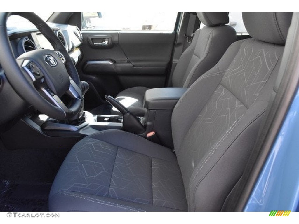 TRD Graphite Interior 2019 Toyota Tacoma TRD Off-Road Double Cab 4x4 Photo #129639464