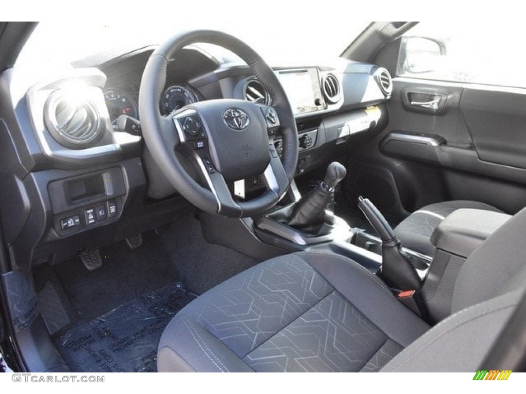 TRD Graphite Interior 2019 Toyota Tacoma TRD Off-Road Double Cab 4x4 Photo #129640013