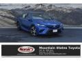 2019 Blue Streak Metallic Toyota Camry SE  photo #1