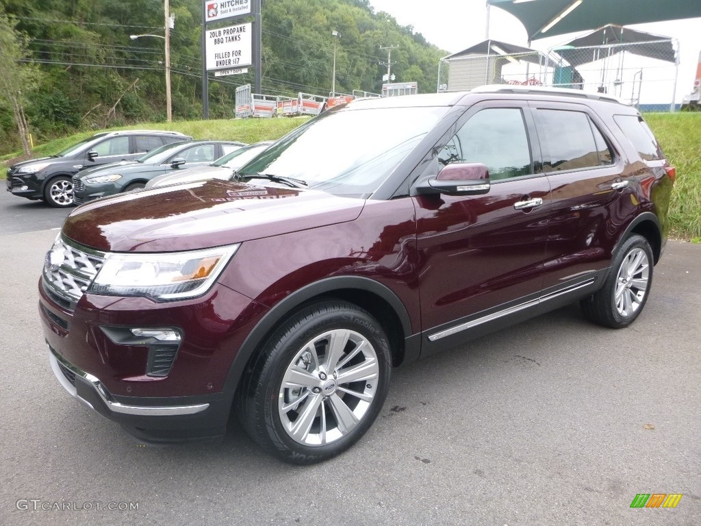 2018 Explorer Limited 4WD - Burgundy Velvet / Medium Stone photo #2
