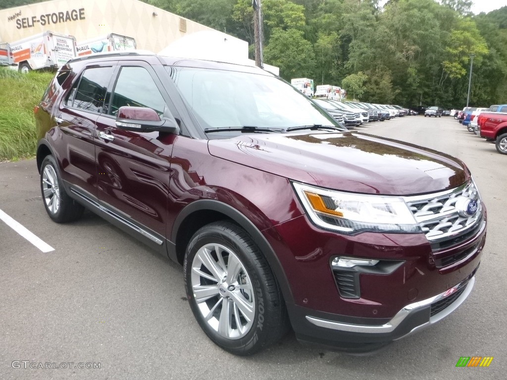 2018 Explorer Limited 4WD - Burgundy Velvet / Medium Stone photo #6