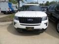 2018 White Platinum Ford Explorer Sport 4WD  photo #2