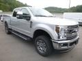 2019 Ingot Silver Ford F250 Super Duty Lariat Crew Cab 4x4  photo #3