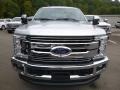 2019 Ingot Silver Ford F250 Super Duty Lariat Crew Cab 4x4  photo #4