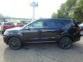 2018 Shadow Black Ford Explorer XLT 4WD  photo #6