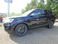 2018 Shadow Black Ford Explorer XLT 4WD  photo #7