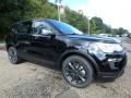 2018 Shadow Black Ford Explorer XLT 4WD  photo #9