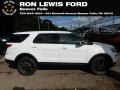 2018 Oxford White Ford Explorer XLT 4WD  photo #1