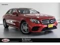 2019 designo Cardinal Red Metallic Mercedes-Benz E 300 Sedan  photo #1