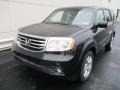 2012 Crystal Black Pearl Honda Pilot EX-L 4WD  photo #9