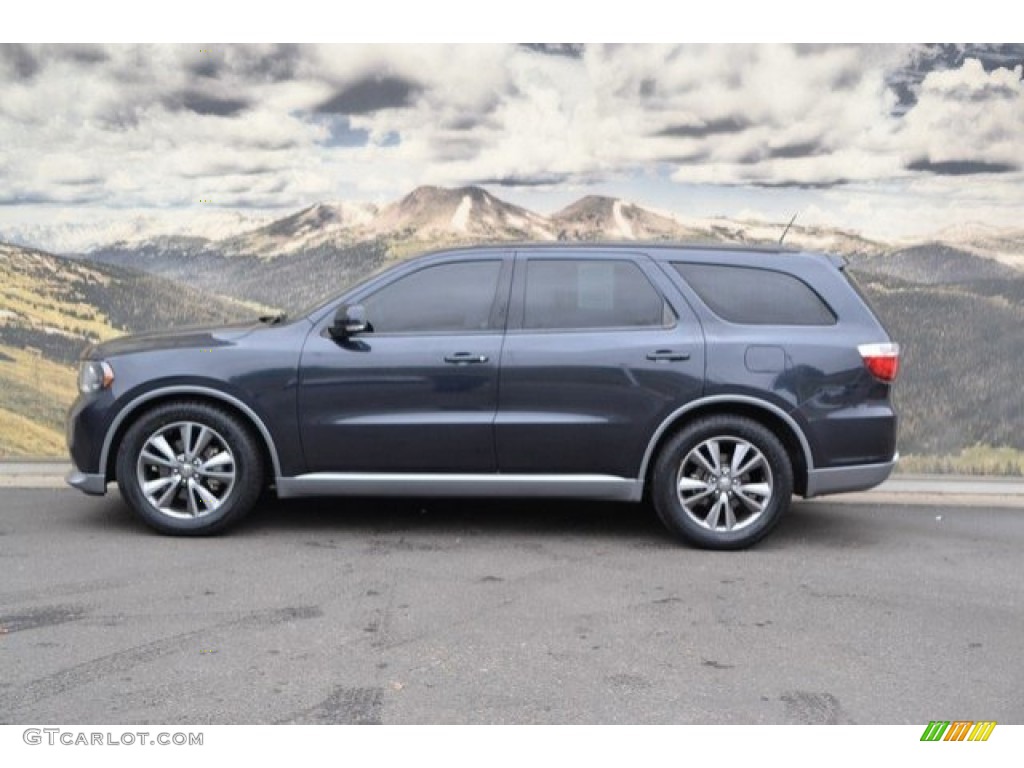 2013 Durango R/T AWD - Maximum Steel Metallic / Black photo #6