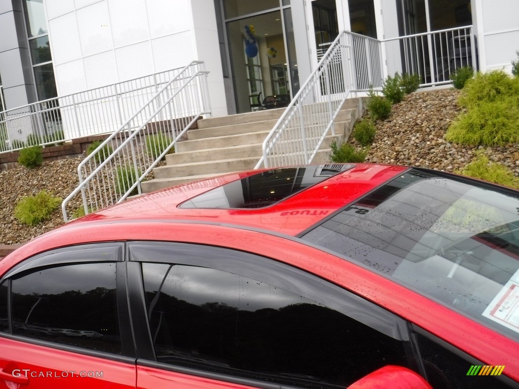 2008 Civic Si Sedan - Rallye Red / Black photo #4