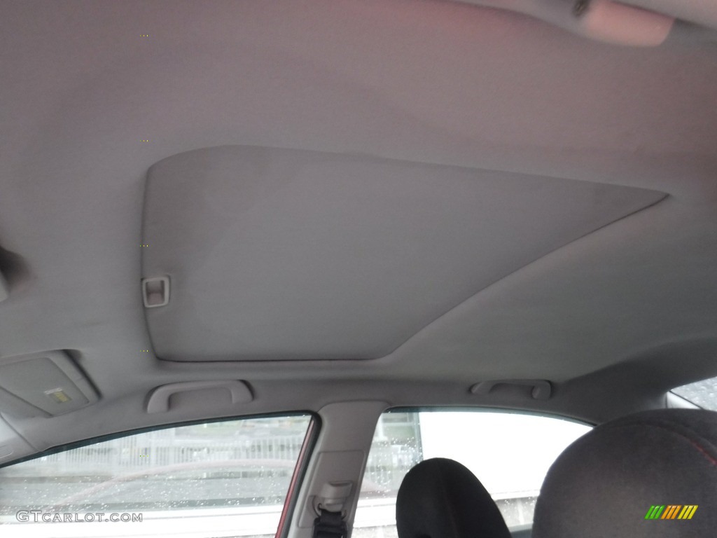 2008 Civic Si Sedan - Rallye Red / Black photo #13