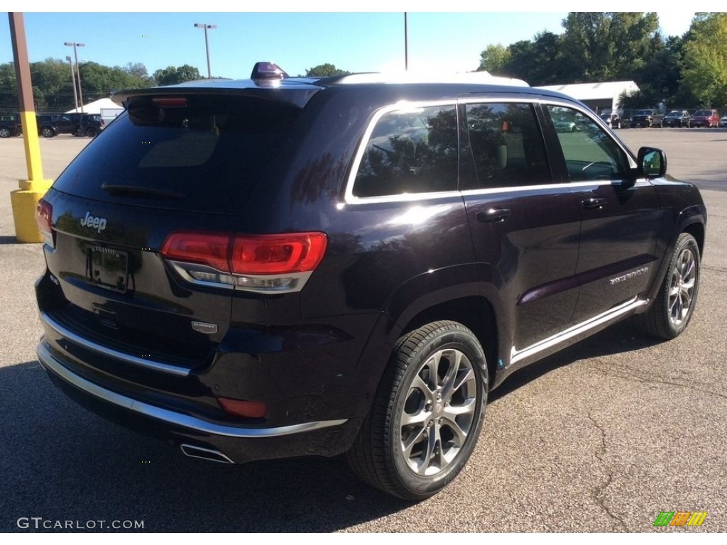 2019 Grand Cherokee Summit 4x4 - Sangria Metallic / Indigo/Ski Gray photo #6