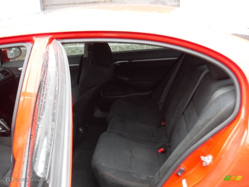2008 Civic Si Sedan - Rallye Red / Black photo #23