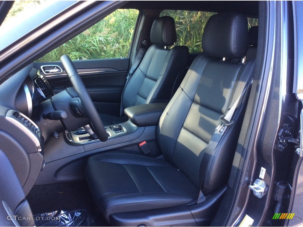 Black Interior 2019 Jeep Grand Cherokee Limited 4x4 Photo #129647545