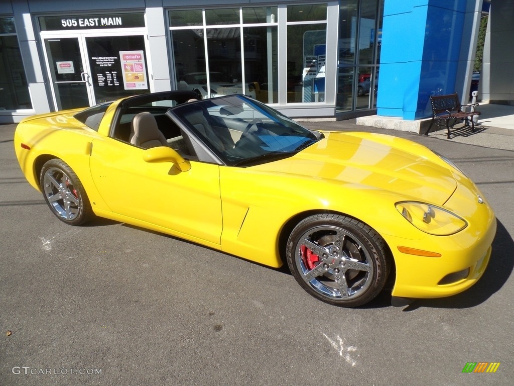 Velocity Yellow Chevrolet Corvette