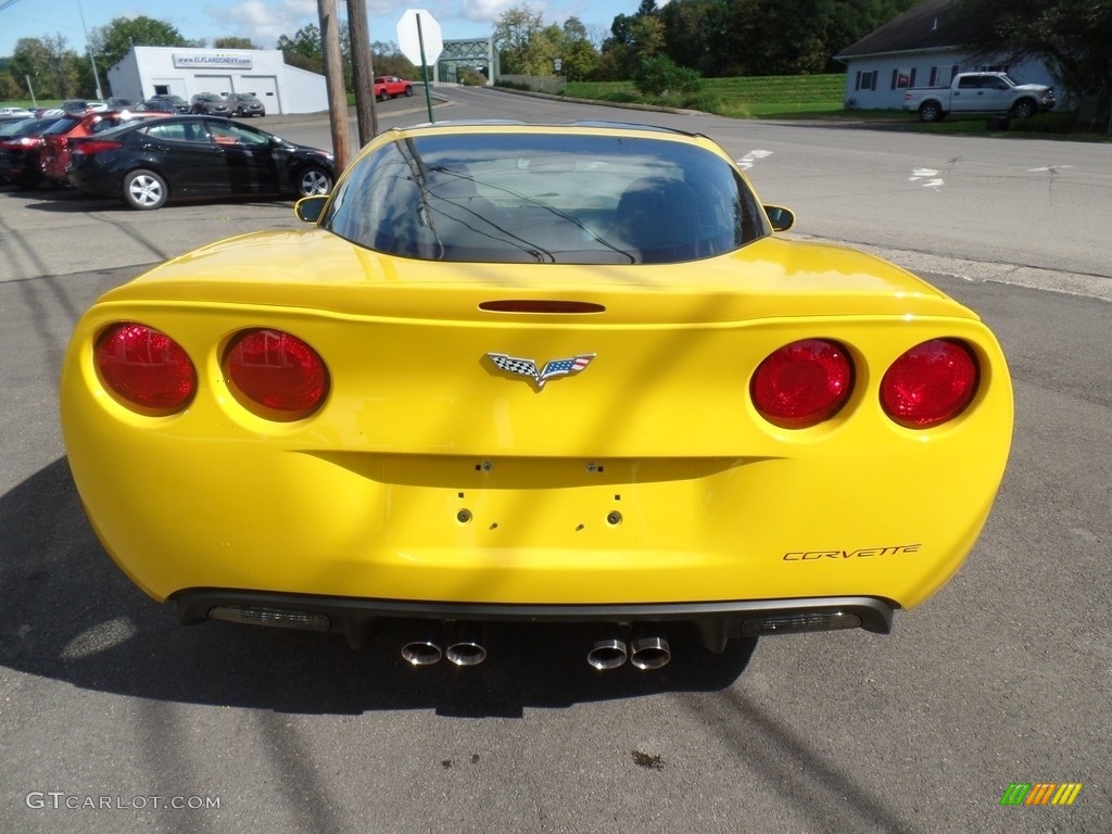 2007 Corvette Coupe - Velocity Yellow / Cashmere photo #12
