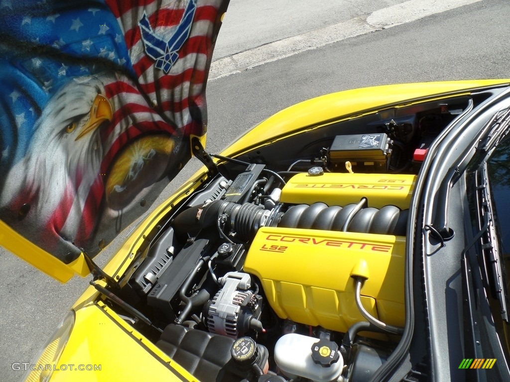 2007 Corvette Coupe - Velocity Yellow / Cashmere photo #14