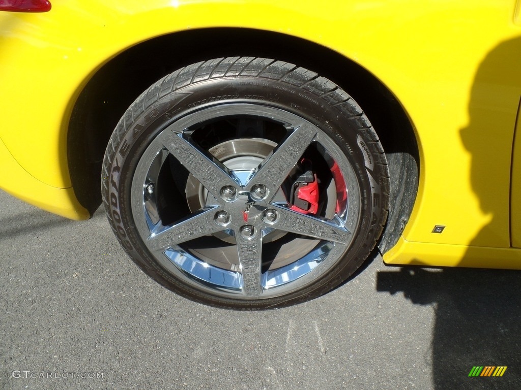 2007 Corvette Coupe - Velocity Yellow / Cashmere photo #21