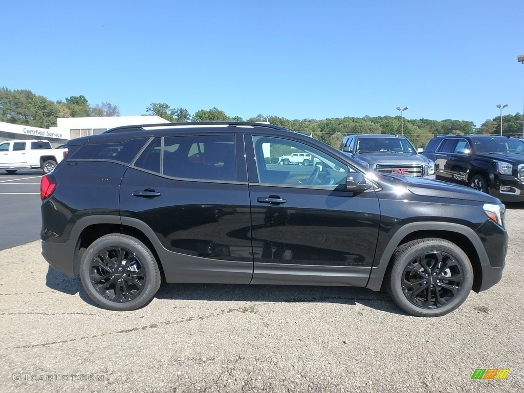 Ebony Twilight Metallic 2019 GMC Terrain SLE AWD Exterior Photo #129648751