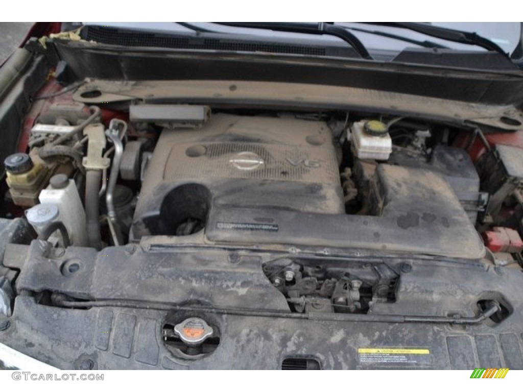 2014 Pathfinder SV AWD - Cayenne Red / Charcoal photo #9