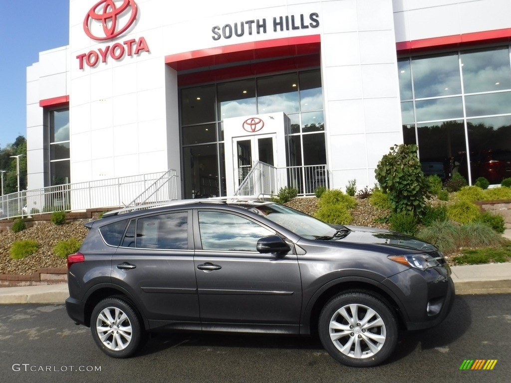 2015 RAV4 Limited AWD - Magnetic Gray Metallic / Black photo #2