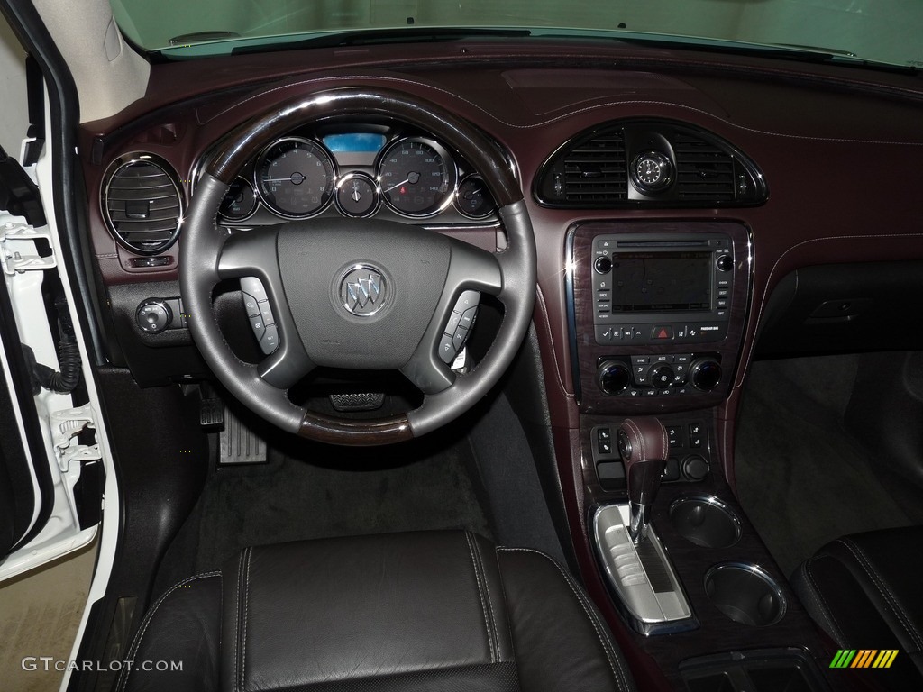 2015 Enclave Leather - White Opal / Ebony/Ebony photo #14