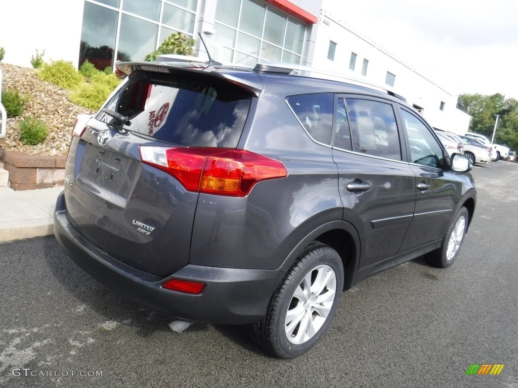 2015 RAV4 Limited AWD - Magnetic Gray Metallic / Black photo #9
