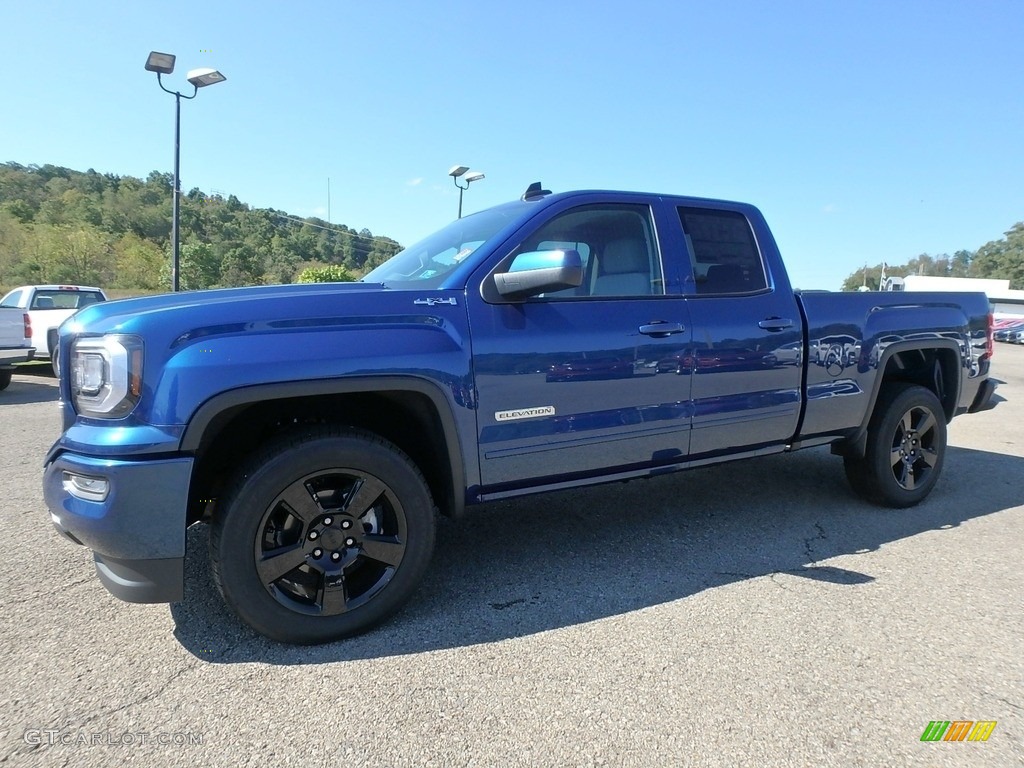 2019 Sierra 1500 Limited Elevation Double Cab 4WD - Stone Blue Metallic / Jet Black/Dark Ash photo #1