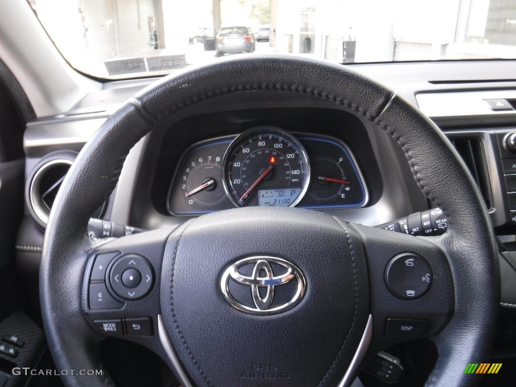 2015 RAV4 Limited AWD - Magnetic Gray Metallic / Black photo #23