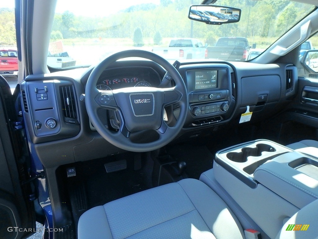 Jet Black/Dark Ash Interior 2019 GMC Sierra 1500 Limited Elevation Double Cab 4WD Photo #129650074
